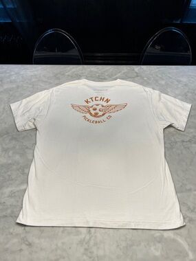 KTCHN pickleball tshirt. Mens large. Wing graphic.